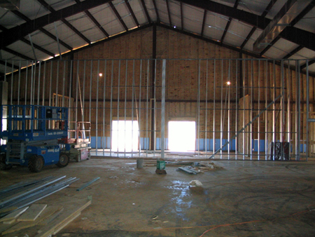 Kingdom Building Church construction project
